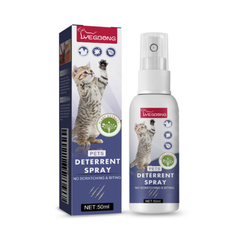 Yegbong Pet Anti-Scratch Spray, Deterrent Spray for Cats Dogs Scratching Doors Sofa