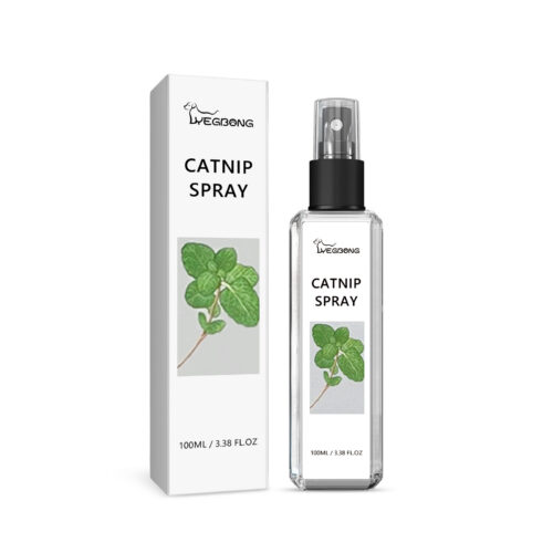 Yegbong Catnip Spray, Relieve Cat Anxiety Enhance Pet Vitality Health Care Spray